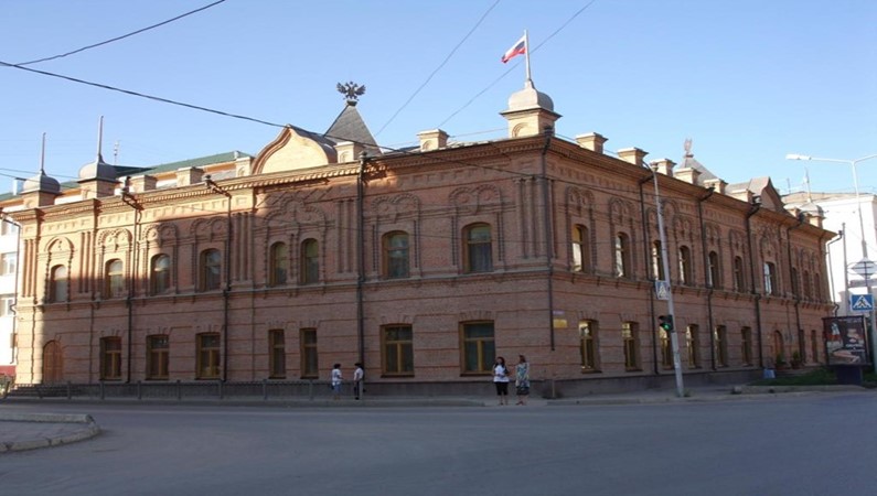 Якутск. Здание публичной библиотеки