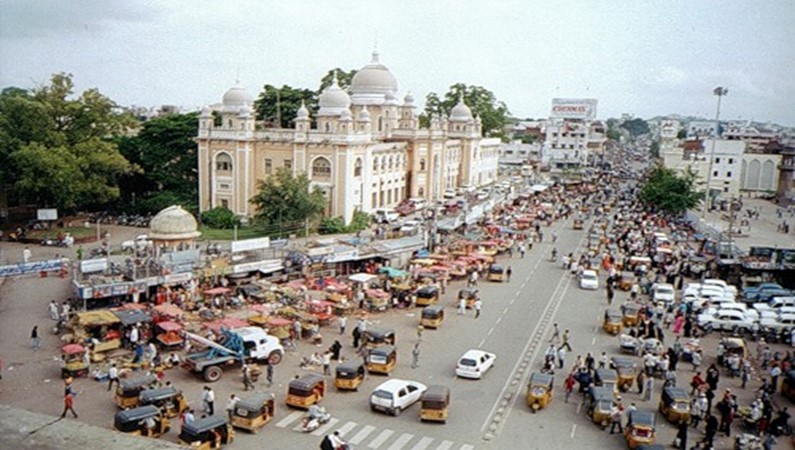 Хайдерабад. Вид с Чар Минара.