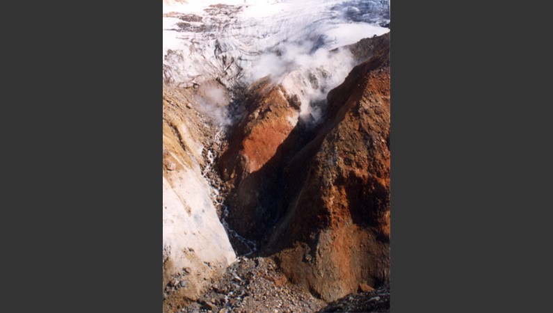 Склоны вулкана Мутновского. 