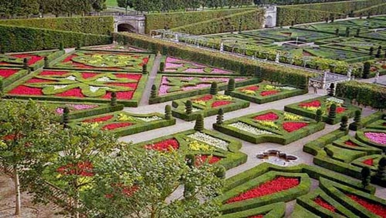 Сады замка Вилландри