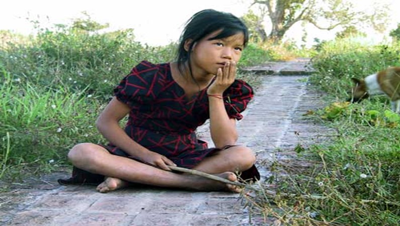 Бирманская девочка