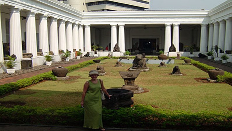 Внутренний дворик национального музея