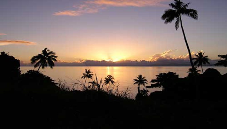 Закаты на Фиджи один лучше другого