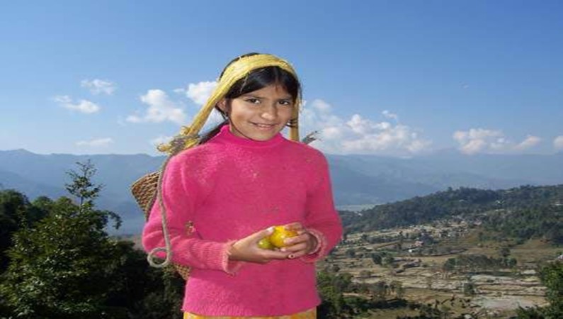Непальская девочка