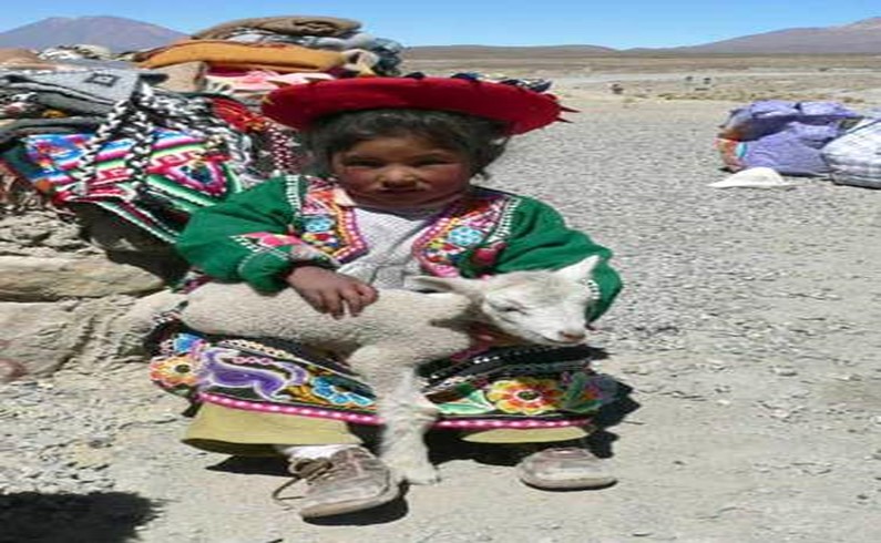 девочка кечуа.