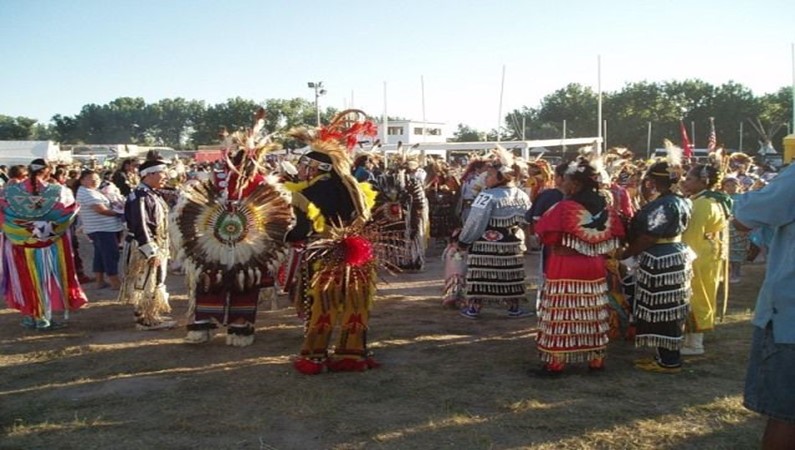 Oglala Fair в резервации Пайн-Ридж, Южная Дакота