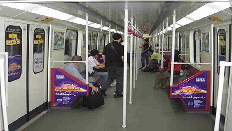 Вагон метро в Гуанчжоу