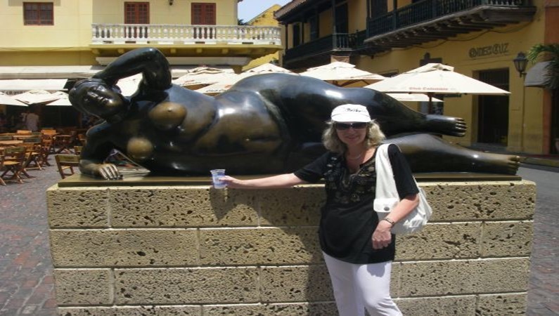 Картахена. Колумбия.
Статуя Ботеро