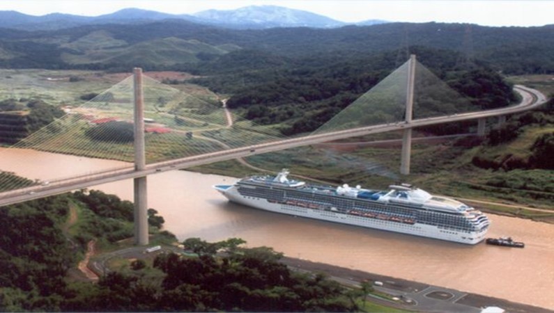 Панамский канал. Мост, соединяющий две  Америки (Северную и Южную)
