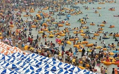 На пляжах Китая