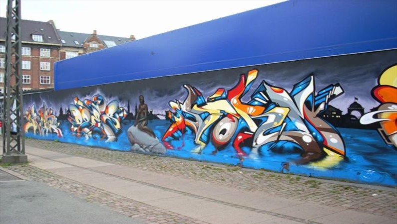 Графити в Копенгагене 