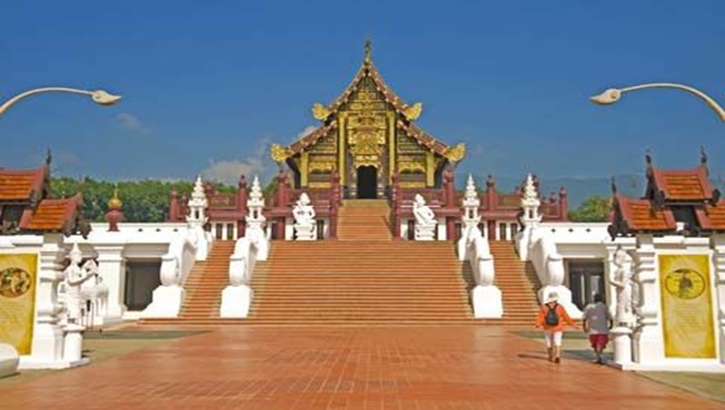 Chiang Mai. Chalem Phrakiat Park Royal Pavilion 8