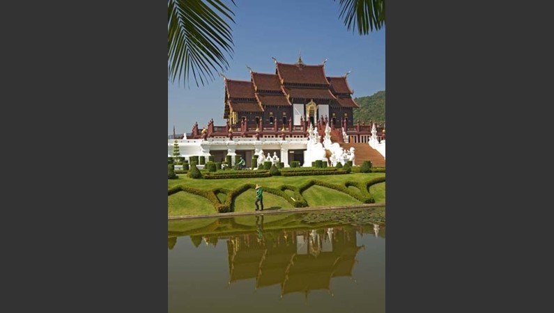 Chiang Mai. Chalem Phrakiat Park Royal Pavilion 7