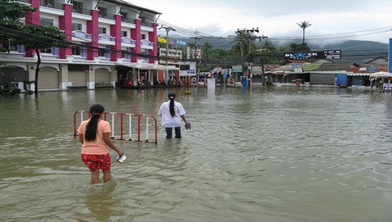 Наводнение на острове Самуи