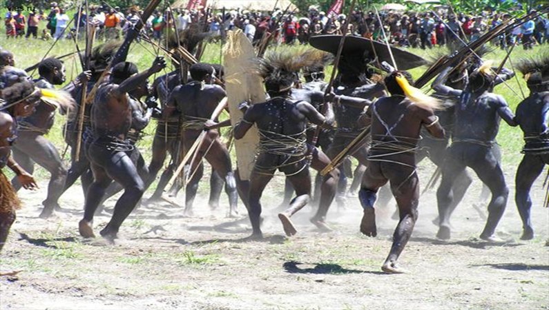 Фестиваль по папуасски