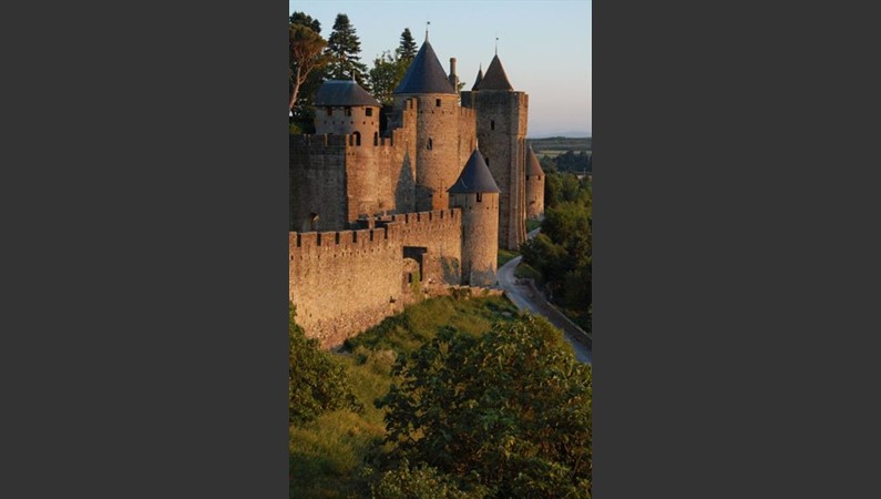 Каркассон. Крепость Ла Сите. Франция.