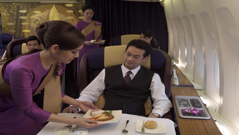 Thai Airways. Первый класс
