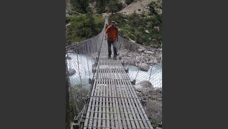 Мост по-непальски