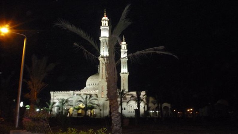 Арабская ночь, волшебный Восток. Мечеть в Шарм-эль-Шейхе.