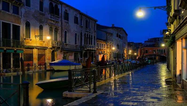 Венеция после ночного дождя
