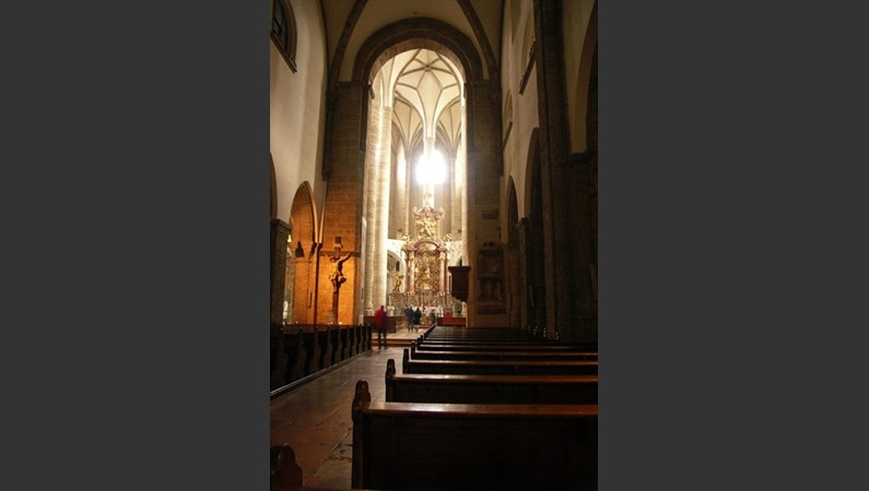 Зальцбург. Францисканская церковь внутри