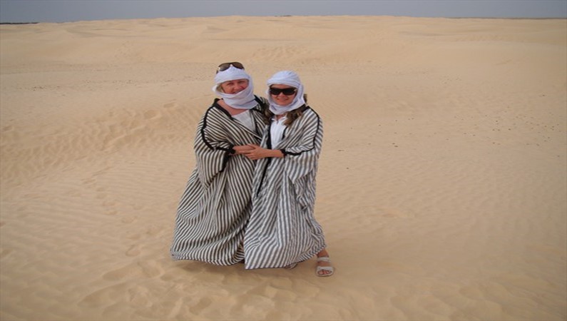 В песках Сахары