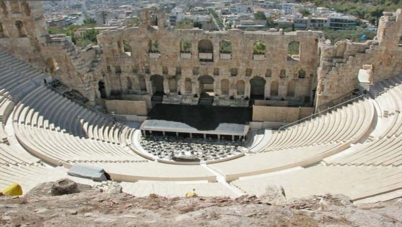 Амфитеатр в Афинах