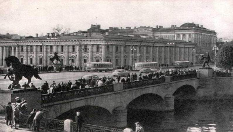 Аничков мост, 1950-е гг.