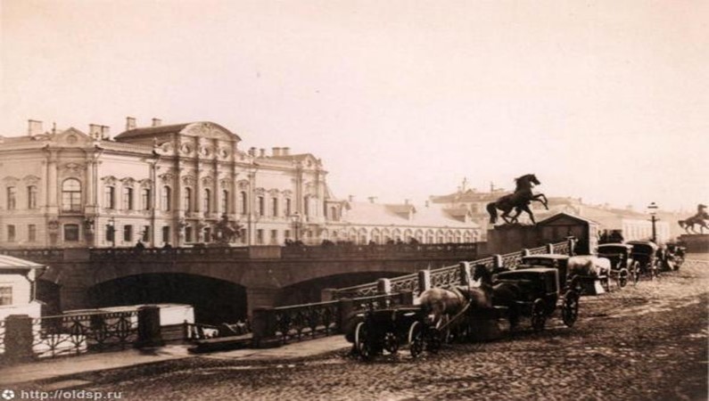 Аничков мост, нач. 20 века
