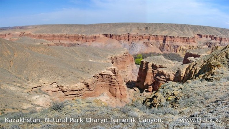 Чарынский природный парк, каньон Темирлик