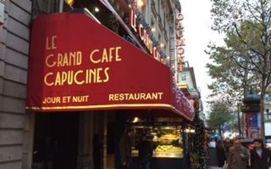 Le Grand cafe capucines в Париже