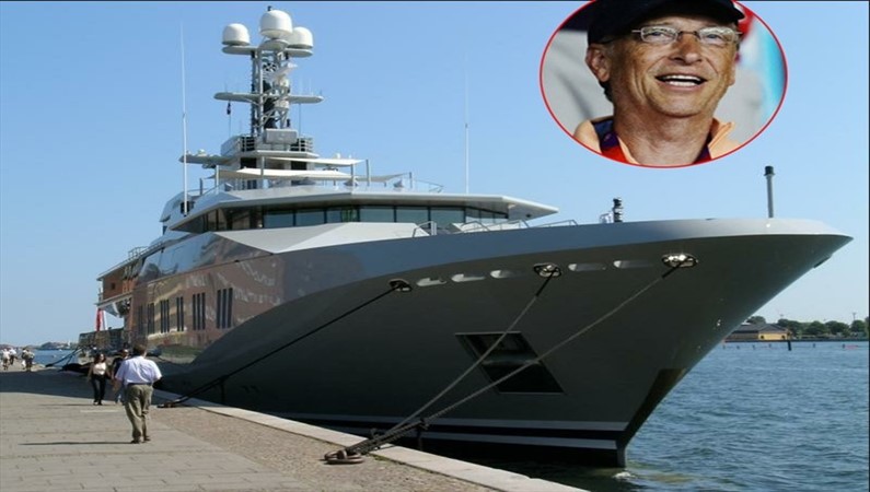 Яхта «Gogypus» основателя компании Microsoft Билла Гейтса