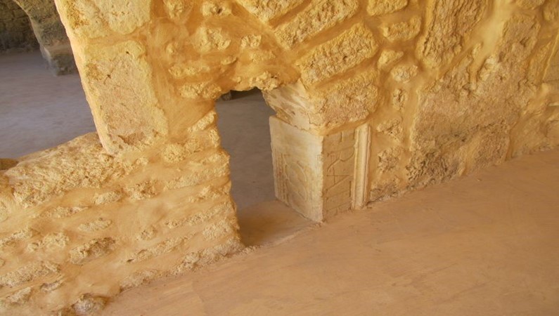 В строительстве крепости использовали части древнеримских храмов