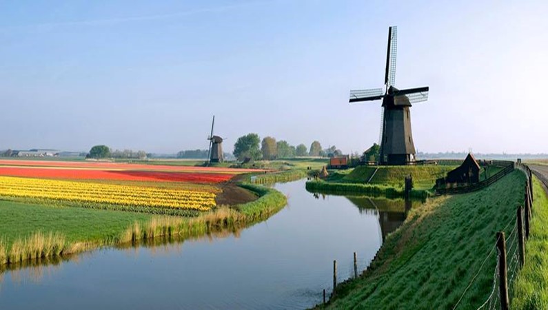 Мельницы в Голландии