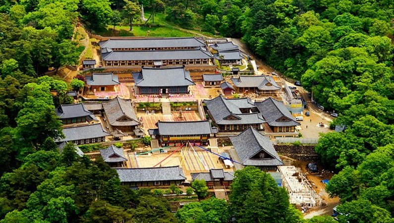 Замок Хэинса в Южной Корее