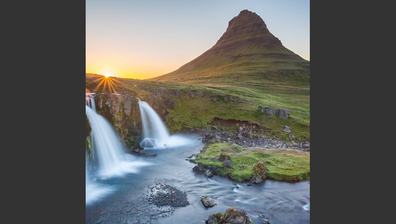 Гора Киркьюфетль, Исландия