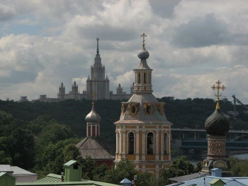 Прогулки по Москве - Андреевский монастырь и Нескучный сад