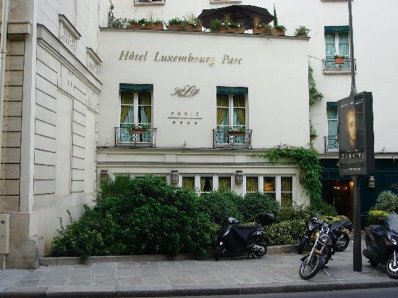 Отель рядом с Люксембургским садом