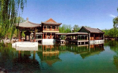 Типичный китайский парк