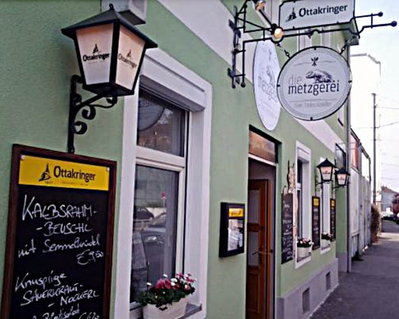 Ресторан Die Metzgerei в Вене