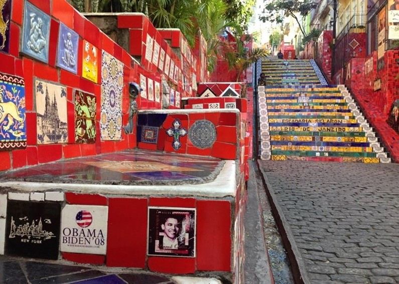 Лестница Селарона – самая известная лестница Рио