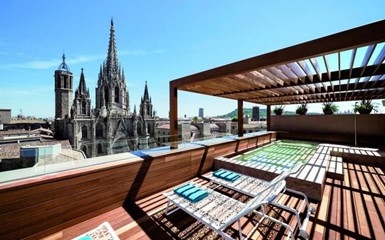 Hotel Colon Barcelona 4* - напротив стоит Кафедральный собор