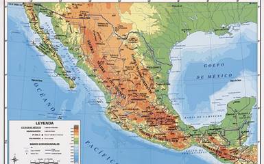 Мексика. Географическое положение Мексики