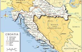 Хорватия. Географическое положение Хорватии