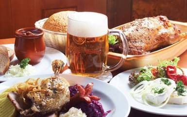 Чехия. Национальная кухня и напитки