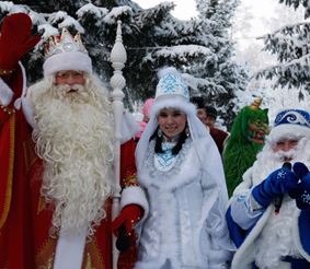 Новогодние чудеса в резиденции татарского Морозки