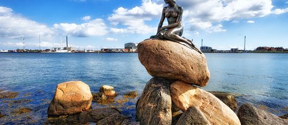 Дания. Мечты сбываются у статуи Русалочки