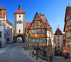 Немецкий город Ротенбург-на-Таубере – это музей средневековой культуры и архитектуры под открытым небом