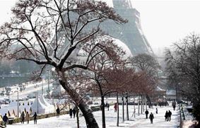 Прогулка по зимнему Парижу