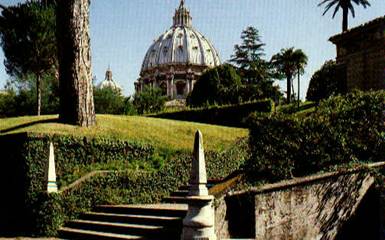 Посещаем Ватиканские сады!
